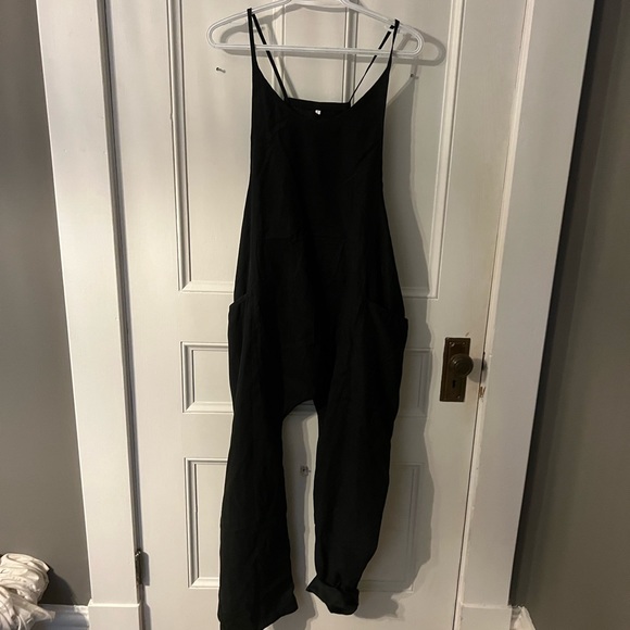 Amazon - Womens Jumpsuit - Size L - black and turquoise - Picture 6 of 10